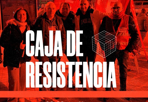 Caja de Resistencia de la plantilla de CC.OO. en Vitrasa's header image