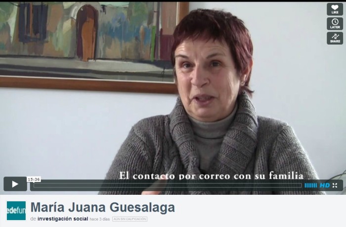Video de María Luisa Guesalaga